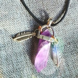 Amethyst necklace